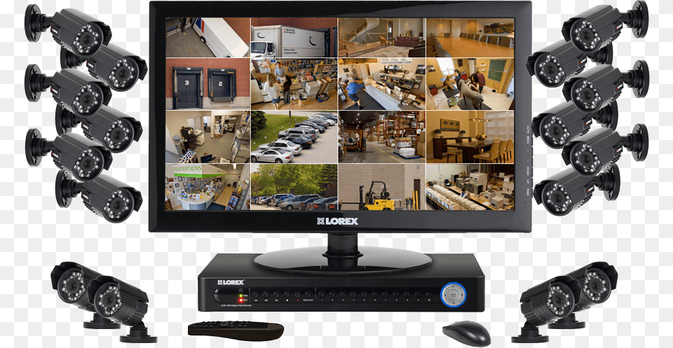 Picture Surveillance Camera Control System, Computer Hardware, Electronics, Hardware, Monitor Free Transparent Png