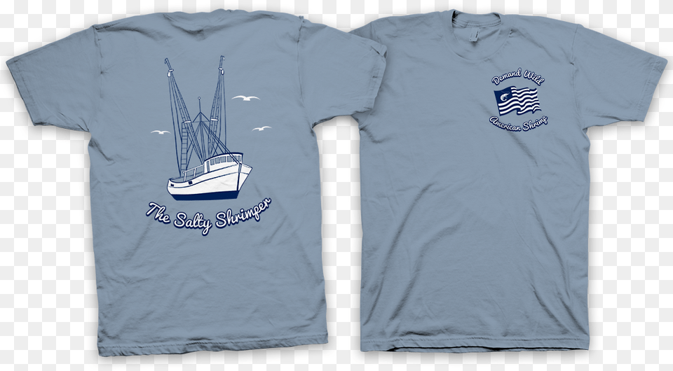 Picture T Shirt, Clothing, T-shirt, Boat, Transportation Free Png