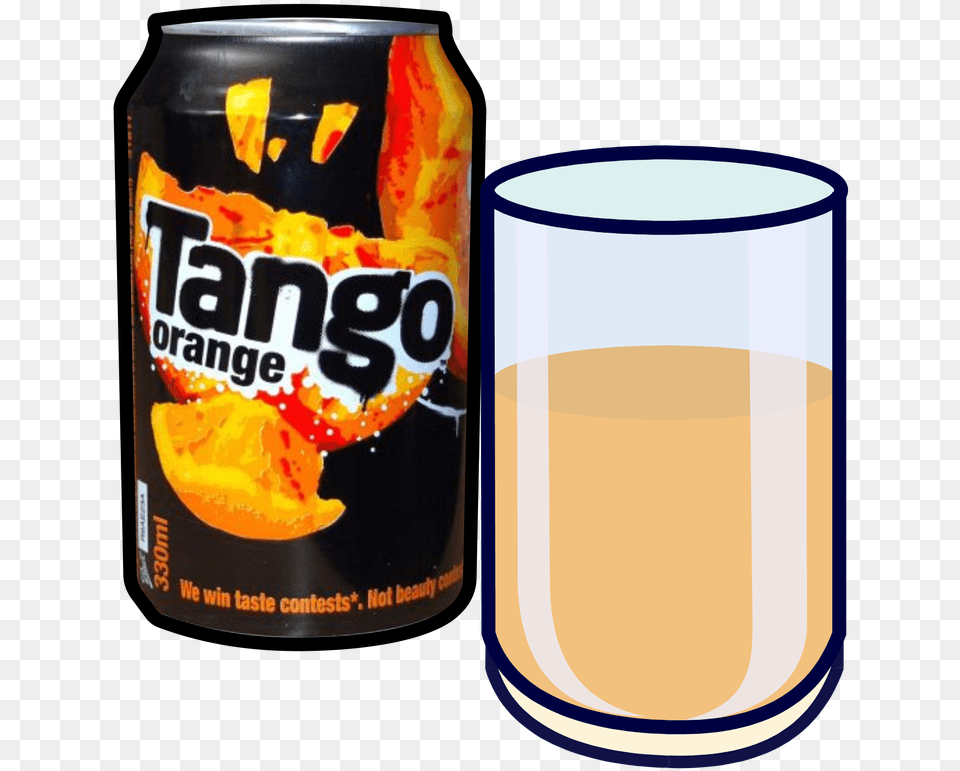 Picture Tango Orange, Tin, Can, Cup Free Transparent Png