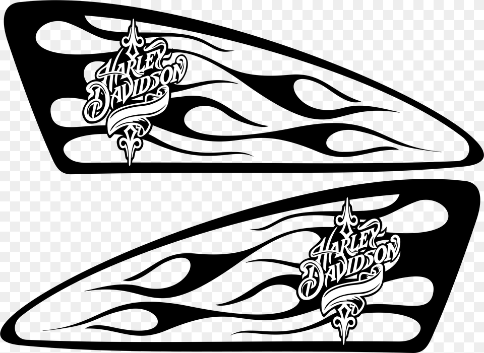 Picture Tank Decals Harley Davidson, Logo, Text, Calligraphy, Handwriting Free Png Download