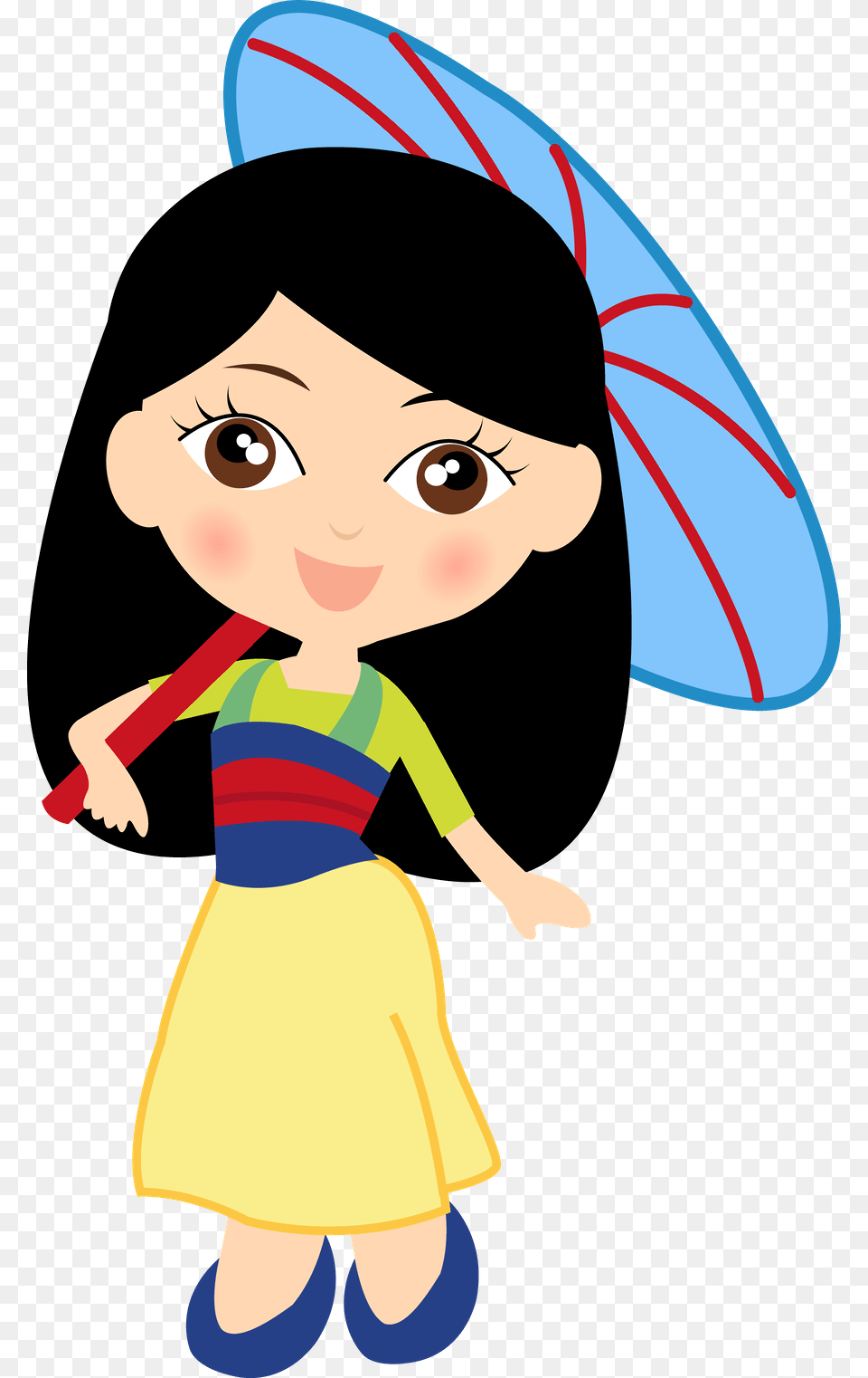 Picture Templates Princess Party Princess Disney Baby Princess Mulan, Person, Face, Head, Cartoon Png