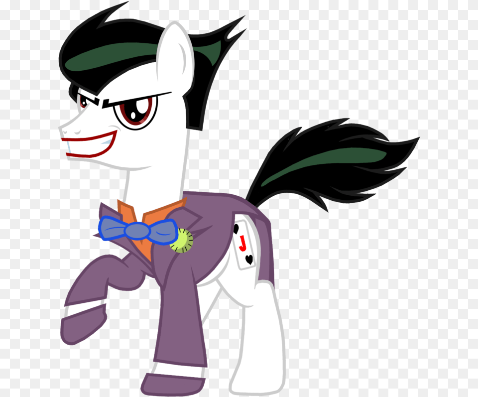 Picture The By Bluethunder On Joker Pony, Accessories, Formal Wear, Tie, Comics Free Png