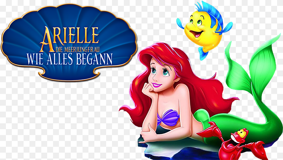 Picture The Little Mermaid Cartoon Ariel Little Mermaid, Baby, Person, Face, Head Free Transparent Png