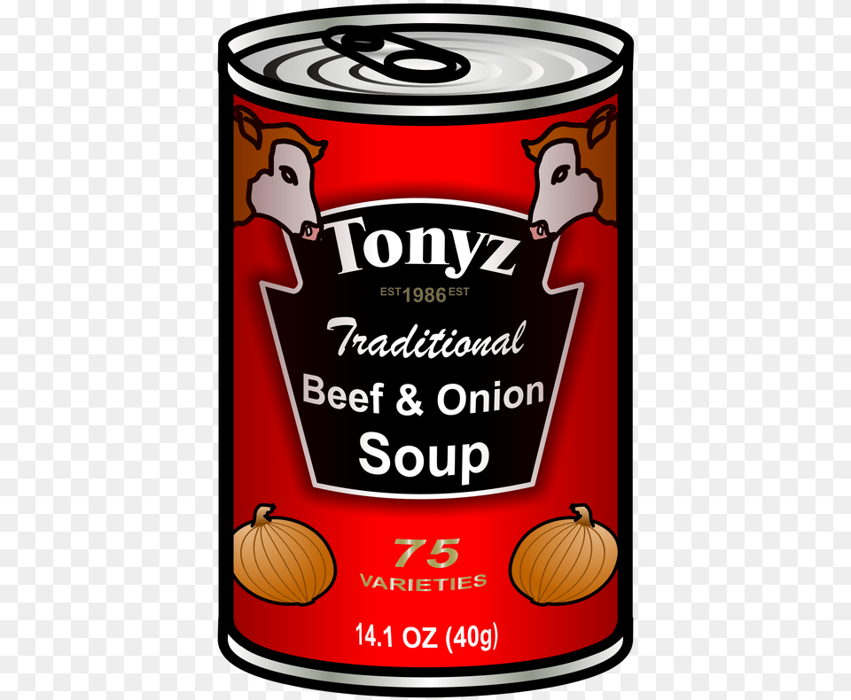 Picture Tin Of Soup Clipart, Can, Aluminium, Canned Goods, Food Free Png Download