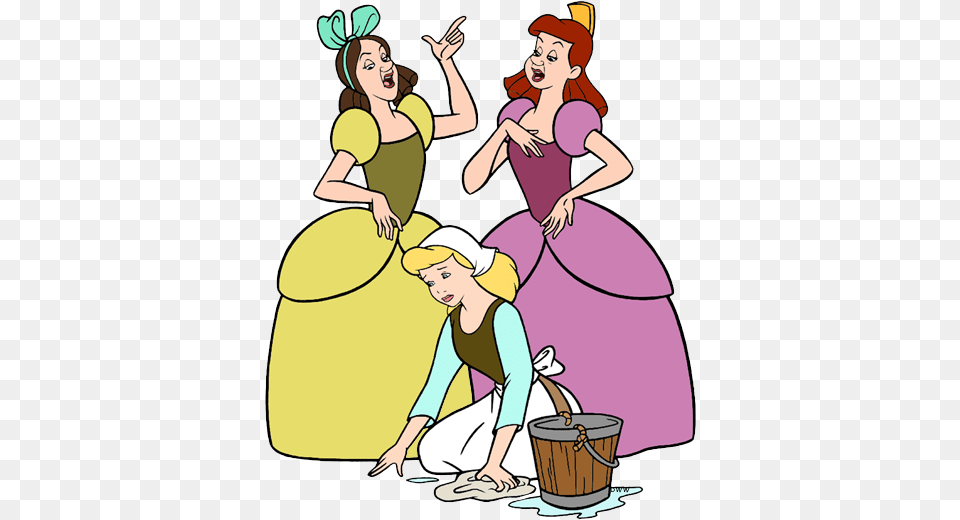 Picture Download Files Anastasia Drizella And Cinderella, Adult, Publication, Person, Female Free Transparent Png