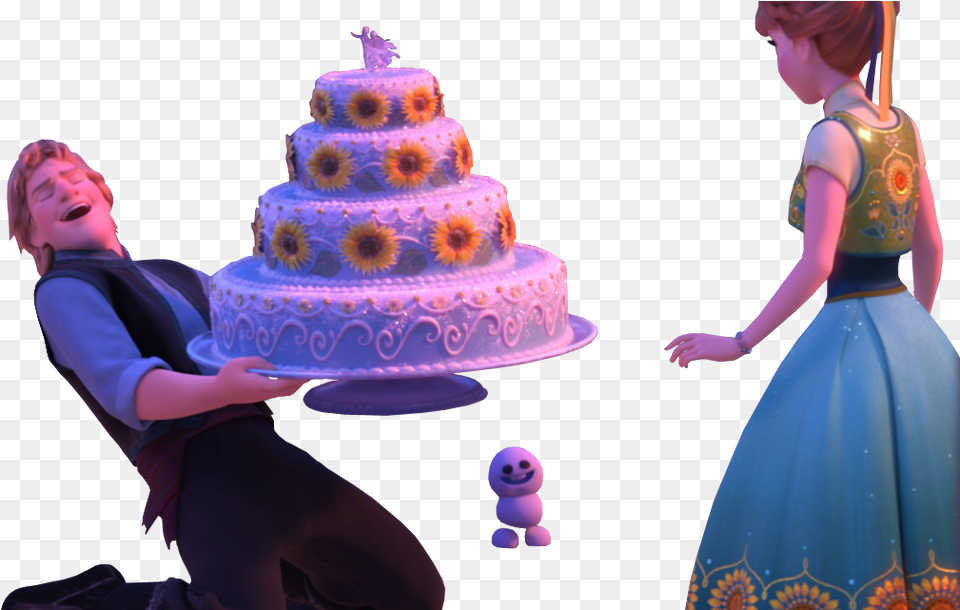 Picture Transparent Fever By Simmeh On Anna Kristoff Frozen Fever, Food, Cake, Dessert, Girl Free Png
