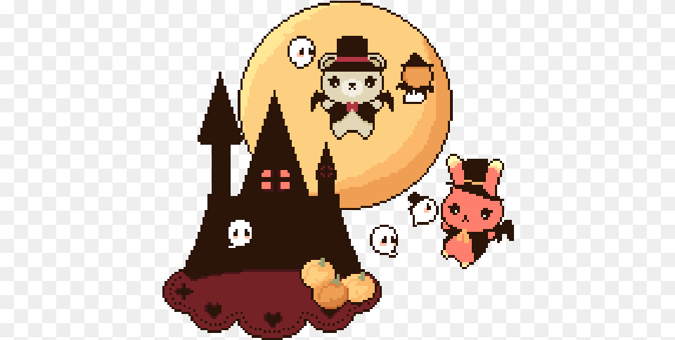 Picture Transparent Halloween Pixel, Baby, Person Png Image