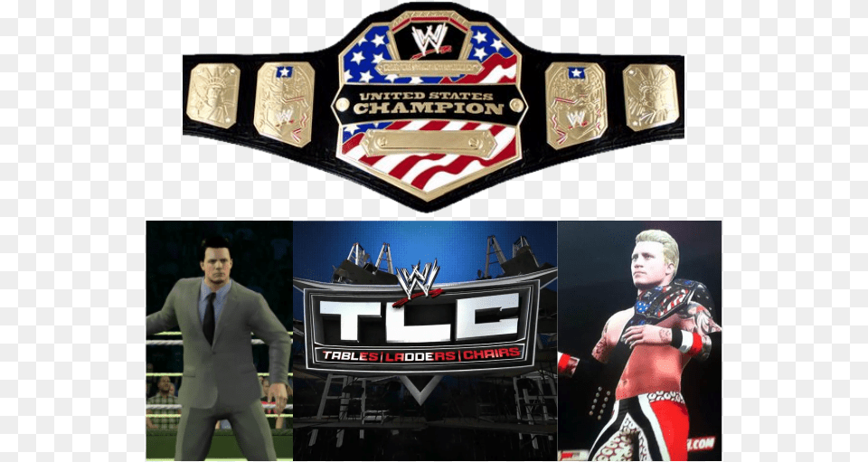 Picture United State Champion Wwe Belt, Adult, Person, Man, Male Free Transparent Png