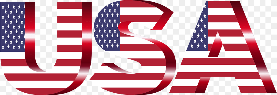Picture Usa In Red White And Blue, American Flag, Flag, Text Png Image