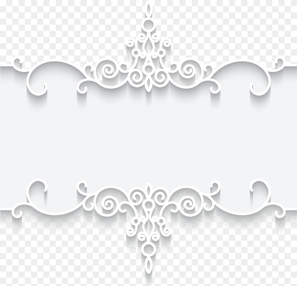 Picture Vector Lace Pattern Frame Illustration Textile Black And Silver Frame, Chandelier, Lamp, Art, Graphics Png