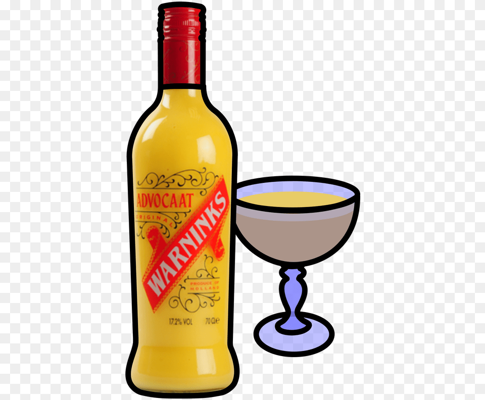 Picture Warninks Advocaat, Bottle, Food, Ketchup, Alcohol Free Png