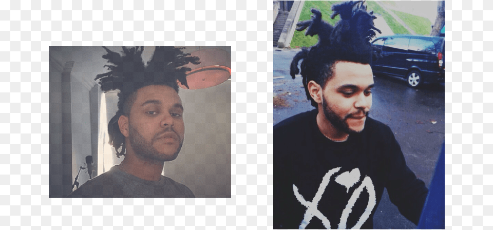 Picture Weeknd Dreads, Head, Face, Clothing, Person Free Png Download
