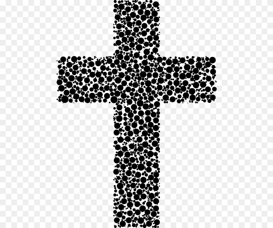 Picture White Jesus Cross Logo, Gray Png Image