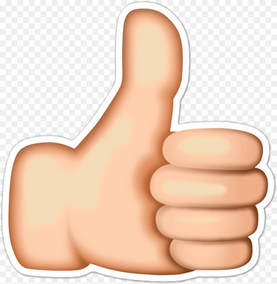 Picture With One Thumb Up Thumbsup Emoji Thumbs Up Youtube, Body Part, Finger, Hand, Person Png Image