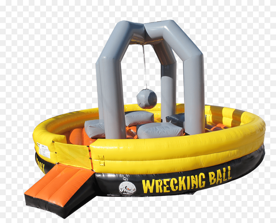 Picture Wrecking Ball Inflatable Bounce House, Clothing, Lifejacket, Vest, Transportation Png