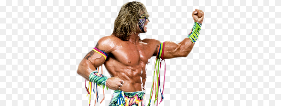 Picture Wwe 2k20 Ultimate Warrior, Adult, Male, Man, Person Free Png Download