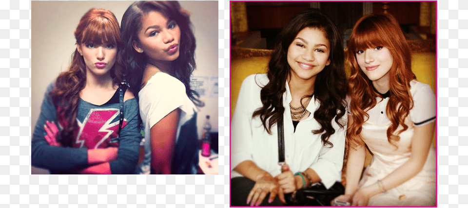 Picture Zendaya And Bella, Adult, Teen, Portrait, Photography Free Png Download