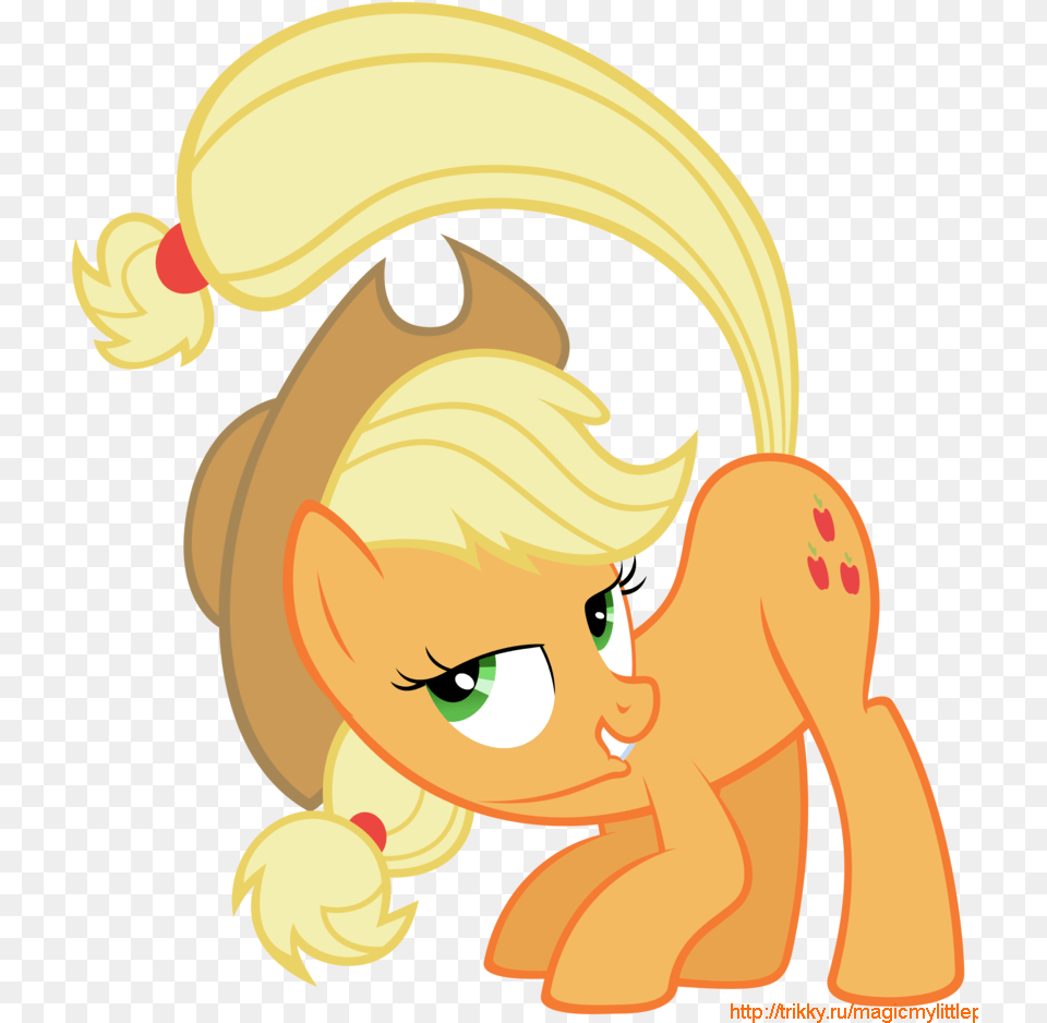 Pictures My Little Pony Applejack My Little Pony Tail Whip, Produce, Plant, Fruit, Food Png Image