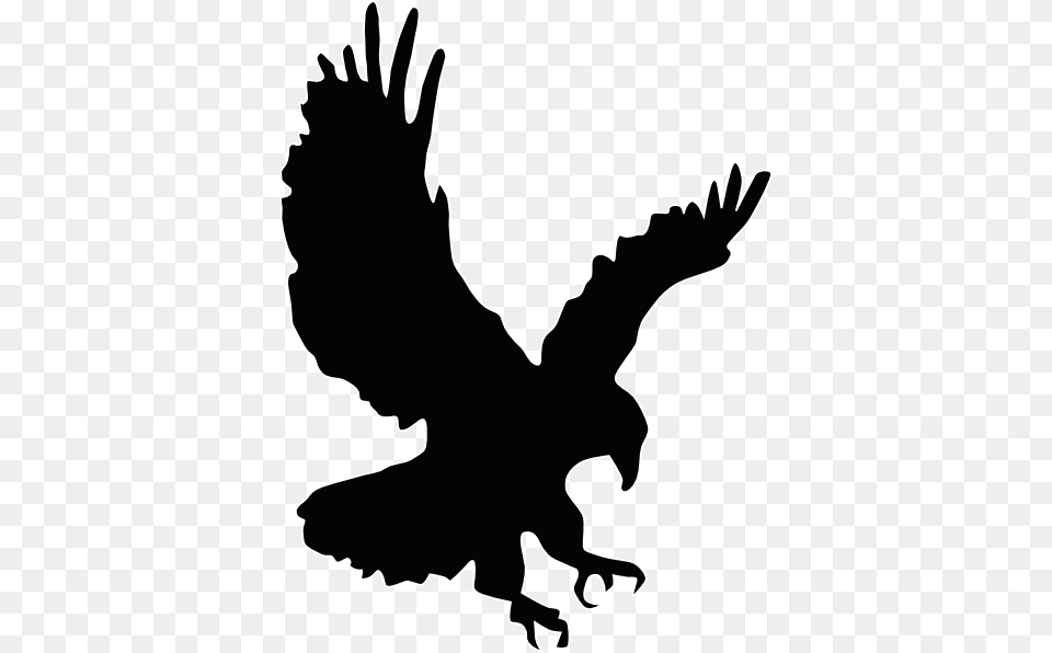 Pictures Of Black Eagle Clip Art, Silhouette, Stencil, Baby, Person Free Png Download