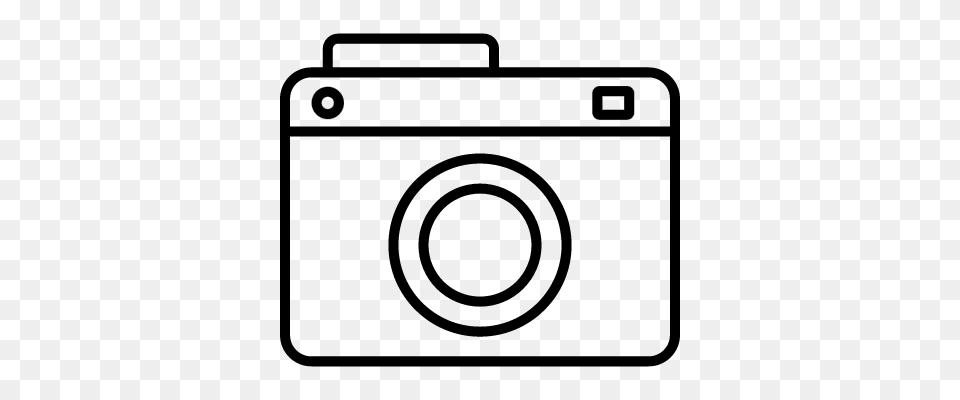 Pictures Of Camera Vector Outline, Gray Png Image