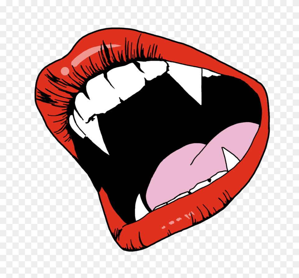 Pictures Of Cartoon Vampire Teeth, Body Part, Mouth, Person, Tongue Png Image