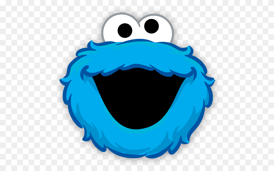 Pictures Of Cookie Monster Face Clip Art, Head, Person, Mustache, Ammunition Free Png