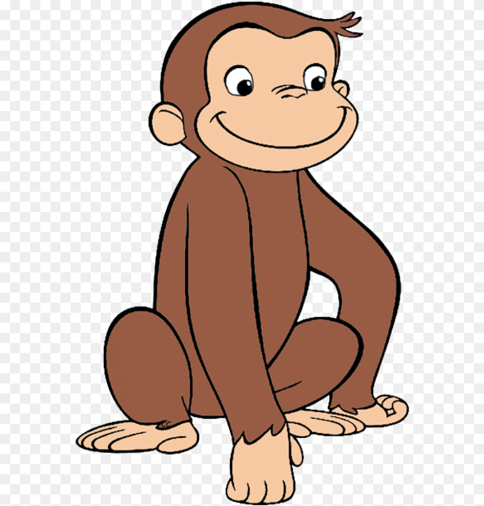 Pictures Of Curious George Curious George Cartoon, Baby, Person, Face, Head Free Png Download
