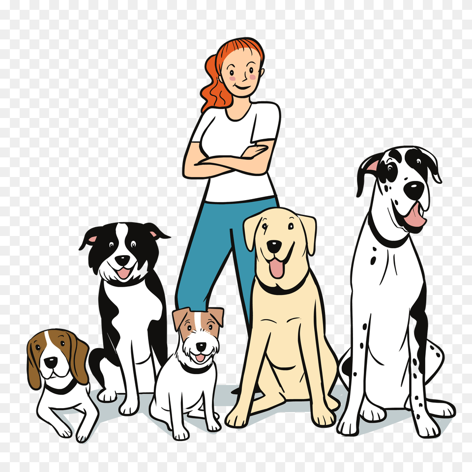 Pictures Of Dog Trainer Clipart, Book, Comics, Publication, Animal Free Png Download