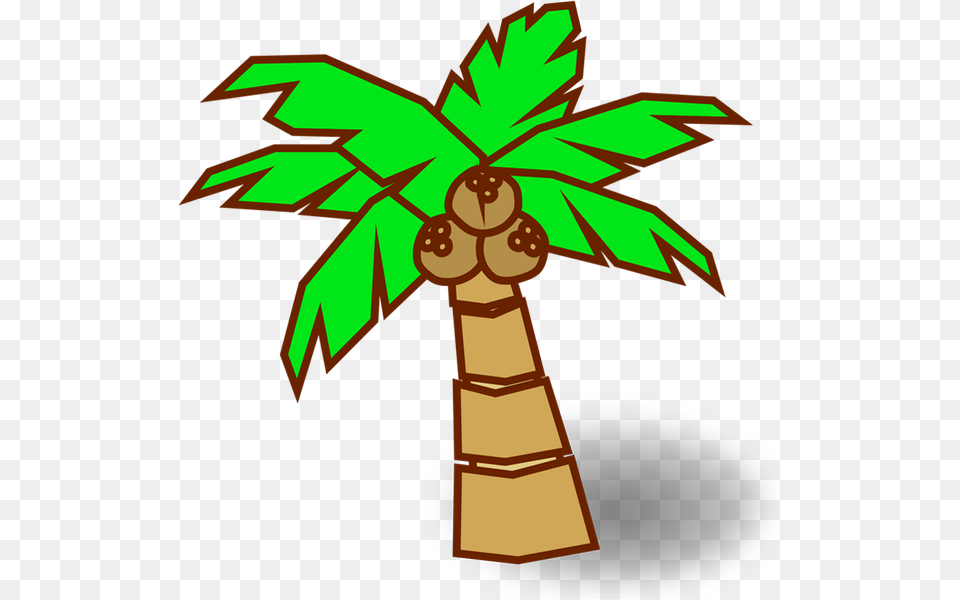 Pictures Of Green Coconut Clipart, Emblem, Palm Tree, Plant, Symbol Png