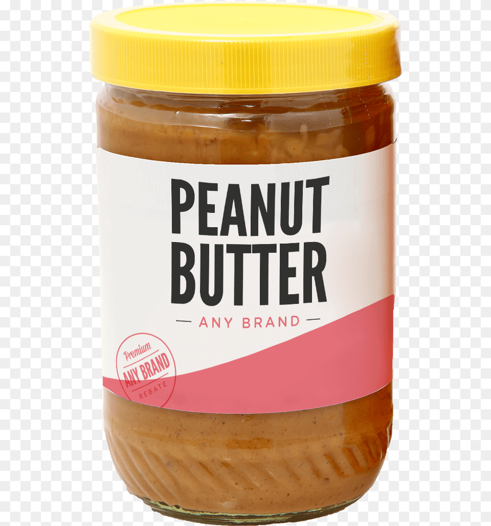 Pictures Of Kidskunst Transparent Jar Of Peanut Butter, Food, Peanut Butter, Can, Tape Free Png Download
