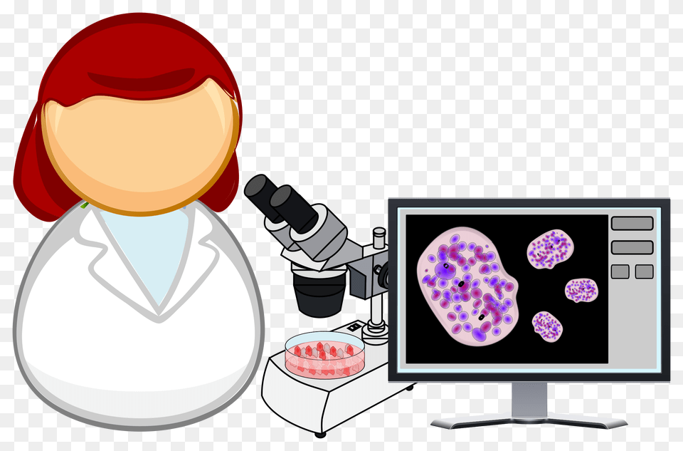 Pictures Of Microbiology Lab Clip Art, Clothing, Coat, Lab Coat Free Png Download