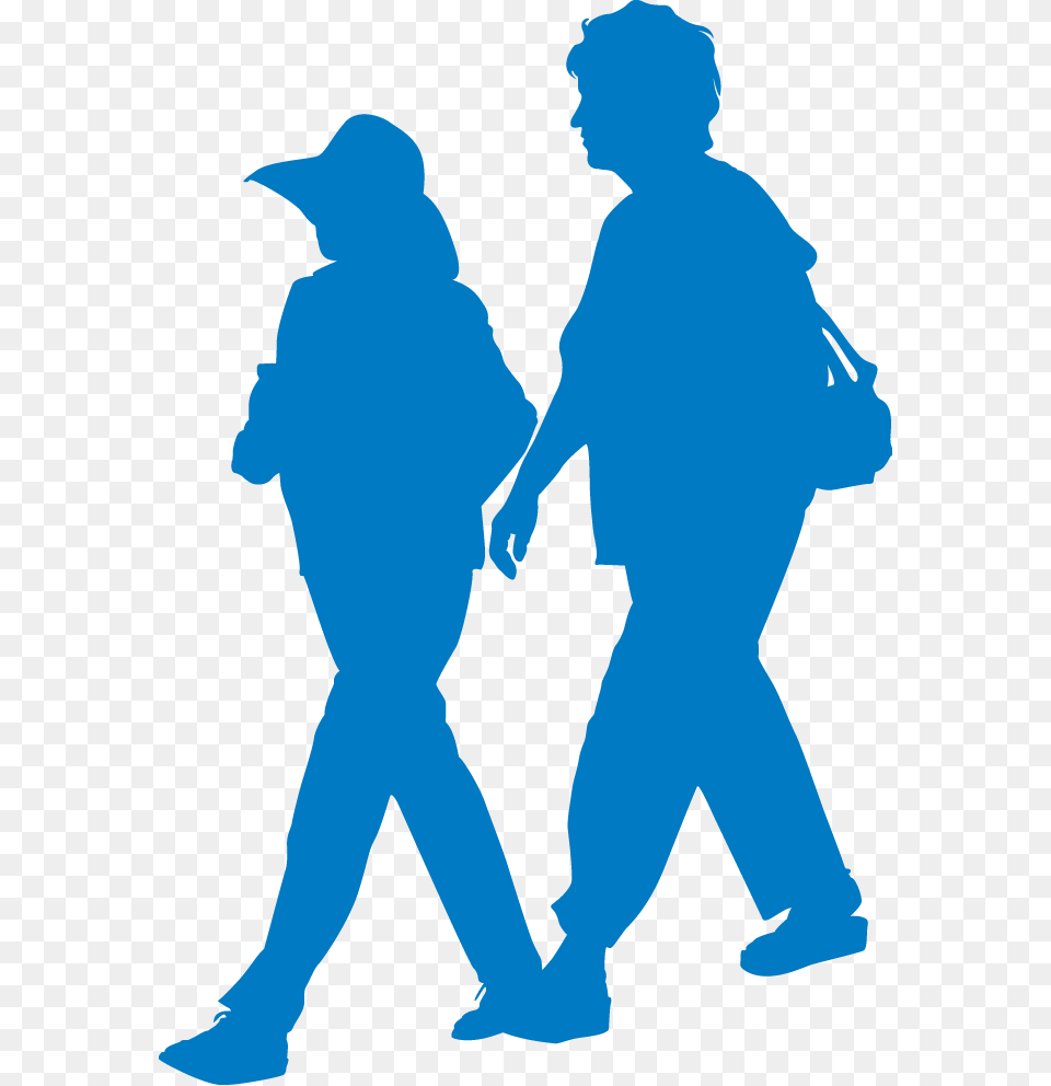 Pictures Of People Exercising Cardiovascular Disease, Silhouette, Walking, Body Part, Hand Free Png Download