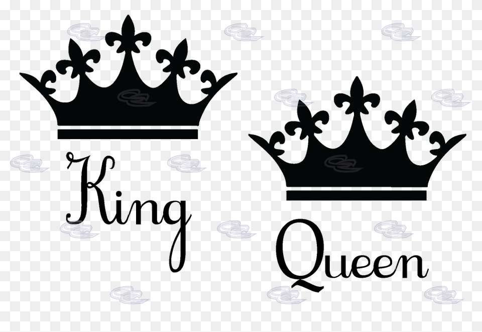 Pictures Of Queen Silhouette, Accessories, Pattern, Blackboard Png Image