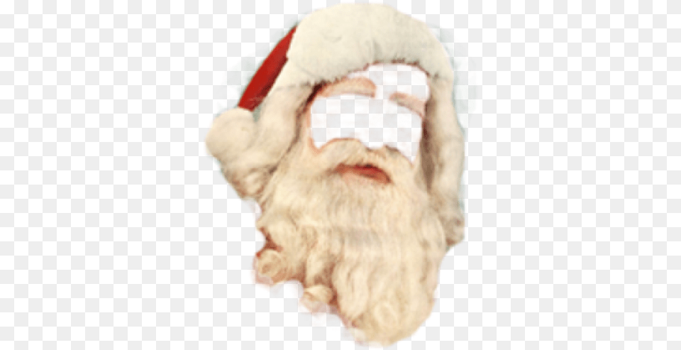 Pictures Of Santa Beard Transparent Transparent Background Santa Beard, Person, Face, Head, Festival Free Png