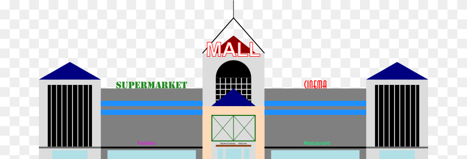 Pictures Of Shopping Mall Building Clipart Free Png