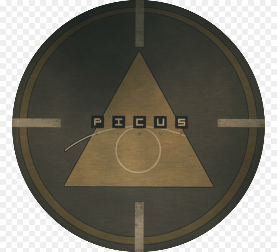 Picus Group Logo Circle, Gun, Shooting, Weapon Free Png