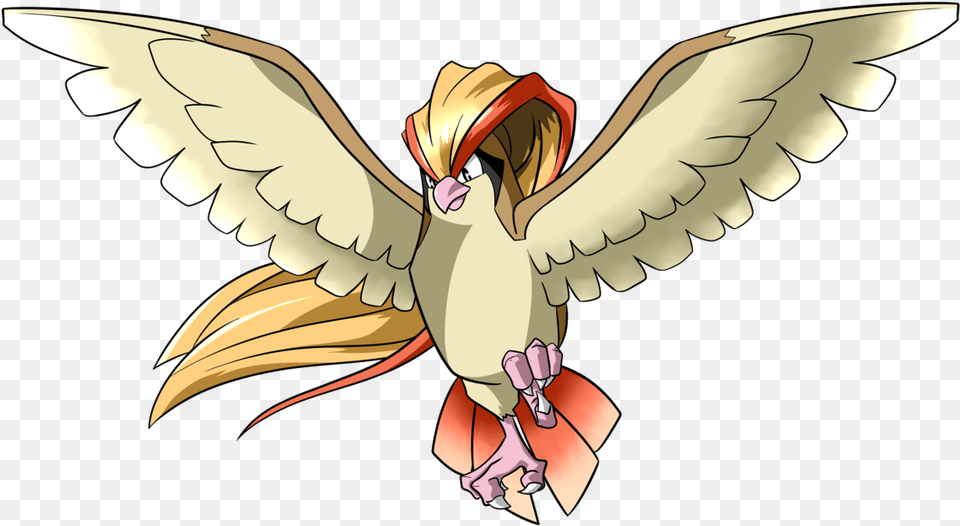 Pidgeot 8 Image Intimidates With Wings Pokemon, Animal, Fish, Sea Life, Shark Free Transparent Png