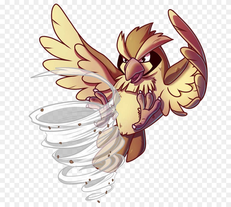 Pidgey Used Gust And Sand Attack, Animal, Fish, Sea Life, Shark Png Image