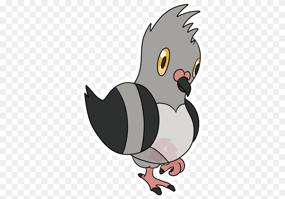 Pidove Gray Pidgey, Animal, Beak, Bird, Smoke Pipe Png Image