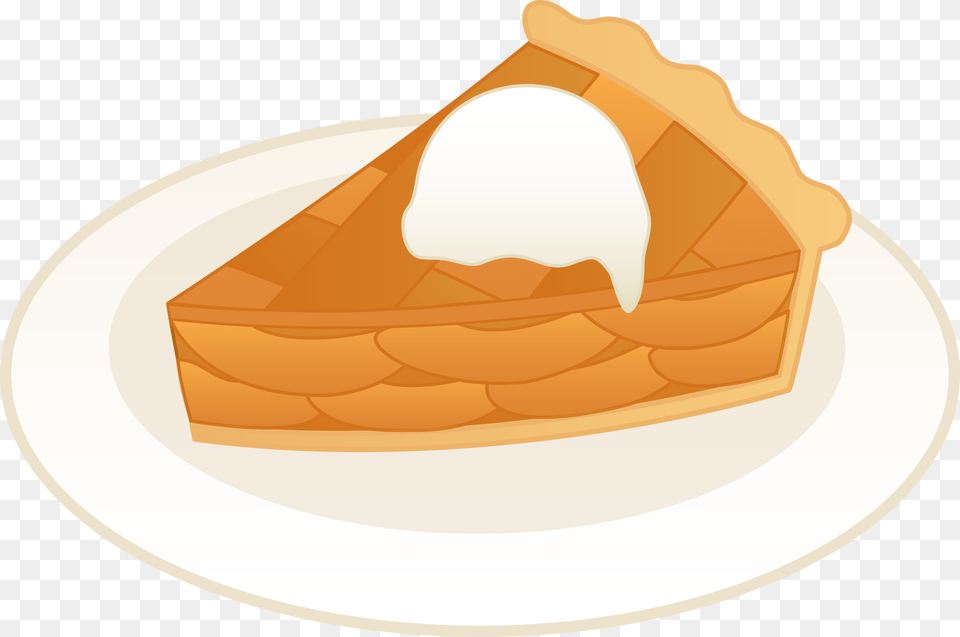 Pie Ala Mode Cartoon, Cake, Dessert, Food, Pastry Free Png Download