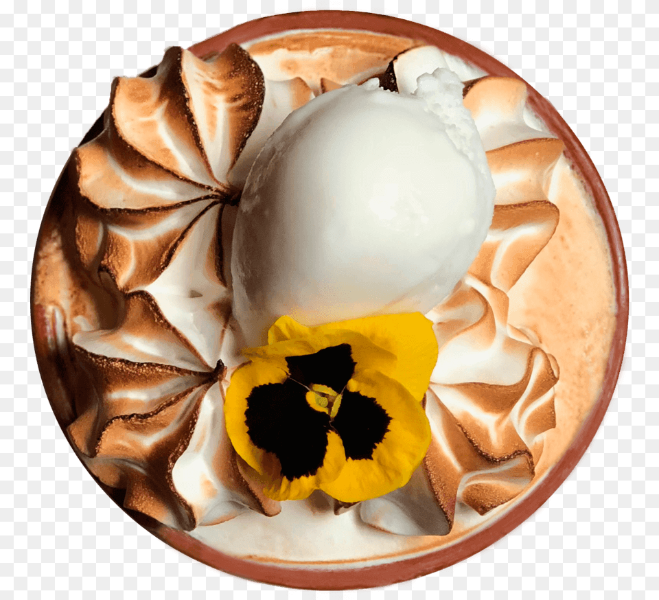 Pie De Limn Corazon De Maguey Platillos, Cream, Dessert, Food, Ice Cream Png Image