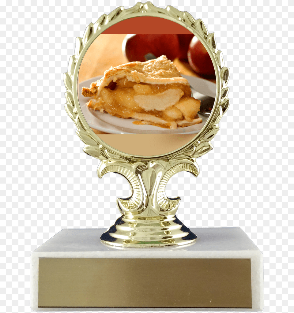 Pie Logo Trophy On Marble Base Art Minds Baked Apple Fragrance Oil By Artminds, Cake, Dessert, Food Png