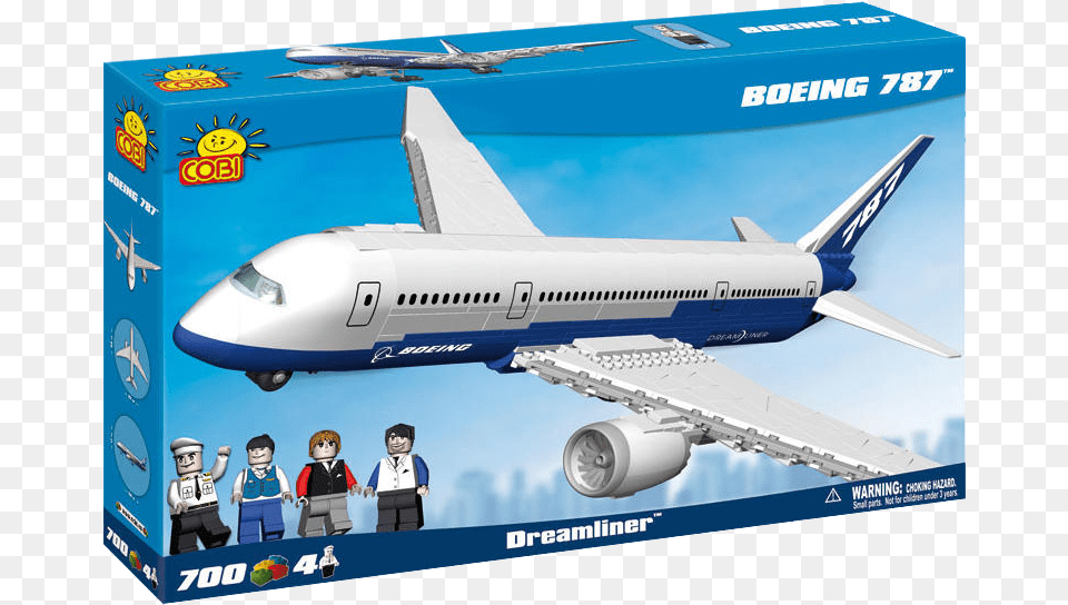 Piece 787 Dreamliner Cobi, Aircraft, Airliner, Airplane, Flight Free Png