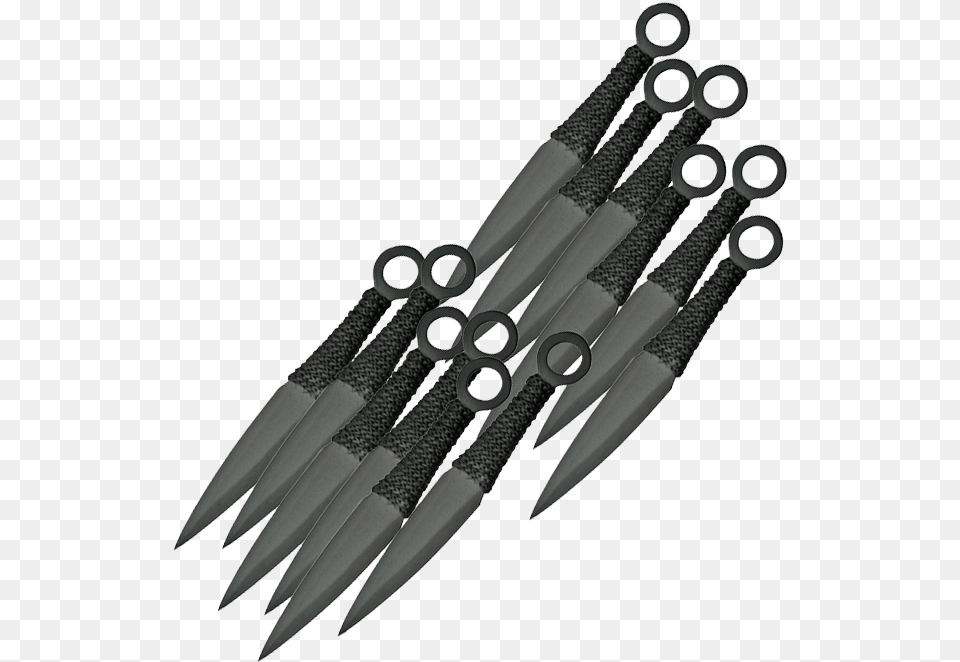 Piece Kunai Set Throwing Knife, Blade, Dagger, Weapon, Electronics Png Image