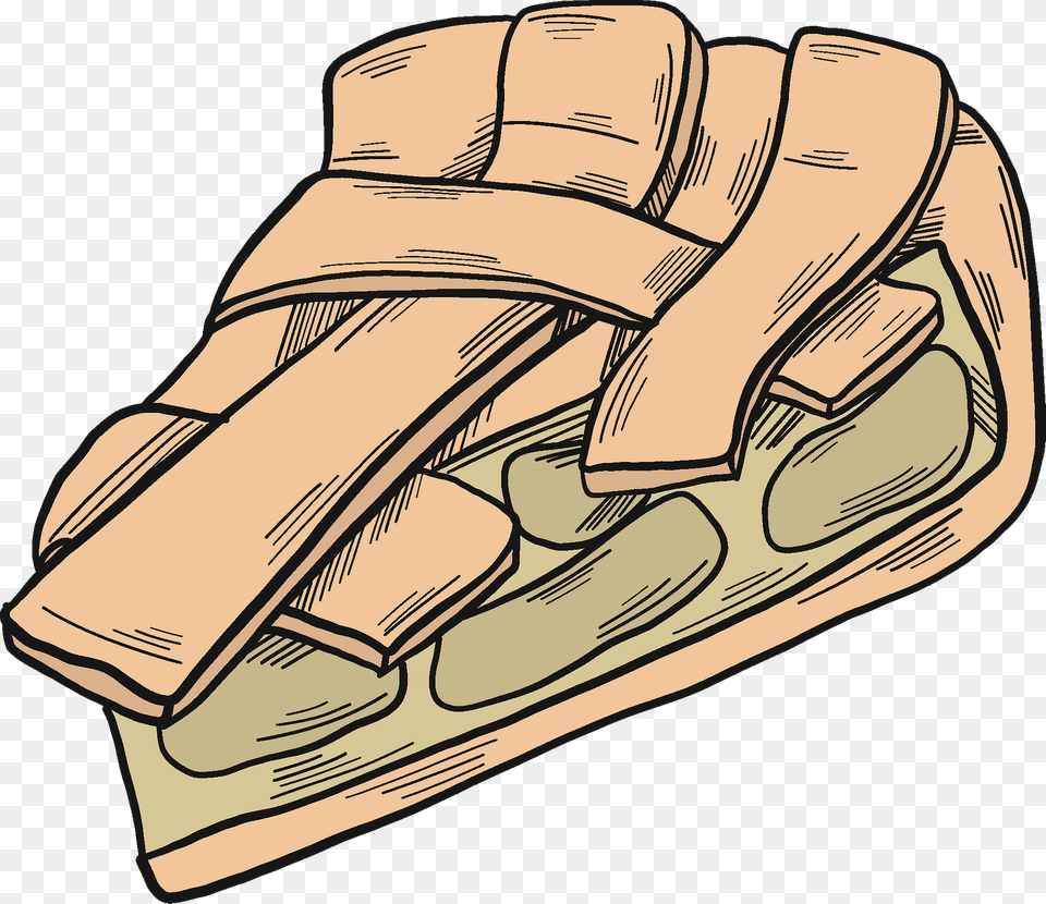 Piece Of Apple Pie Clipart, Clothing, Glove, Footwear, Sandal Free Transparent Png