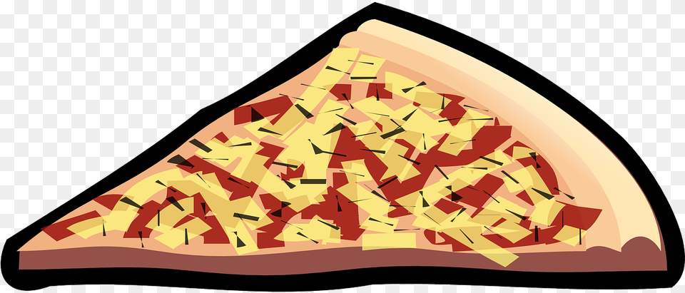 Piece Of Pizza Background, Food, Triangle Free Transparent Png