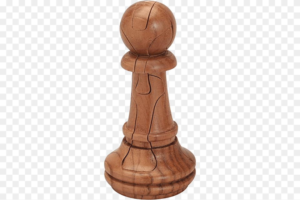 Piece Of Wood Pawn Chess 3d Jigsaw Wooden Puzzle Brain Teaser, American Football, American Football (ball), Ball, Football Free Png