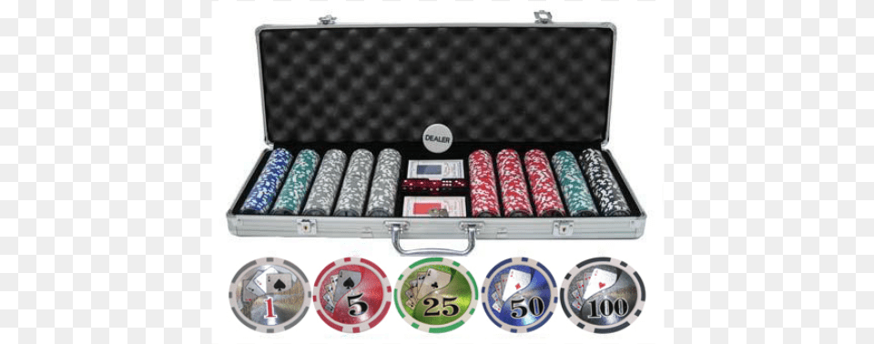 Piece Poker Chip Set Jp Commerce 500 Piece Yin Yang Clay Poker Chip Set, Dynamite, Weapon, Bag, First Aid Png Image