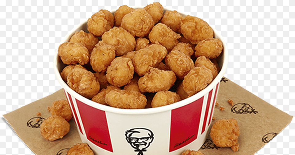 Piece Popcorn Chicken, Food, Tater Tots, Face, Head Free Png Download