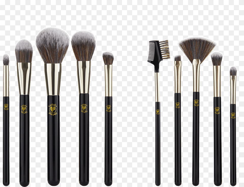 Piece Premium Brush Set Makeup Brushes, Device, Tool, Toothbrush Png Image